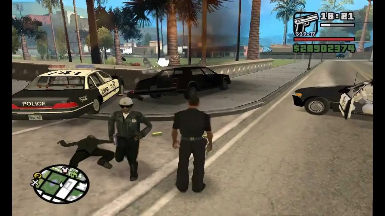 trucos de gta san andreas para vestirse de policia - Cómo cambiar de personaje en el GTA San Andreas