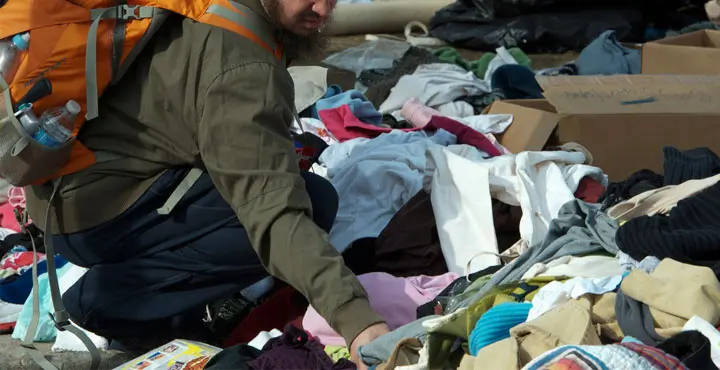 donar ropa y zapatos - Cómo debe estar la ropa para donar