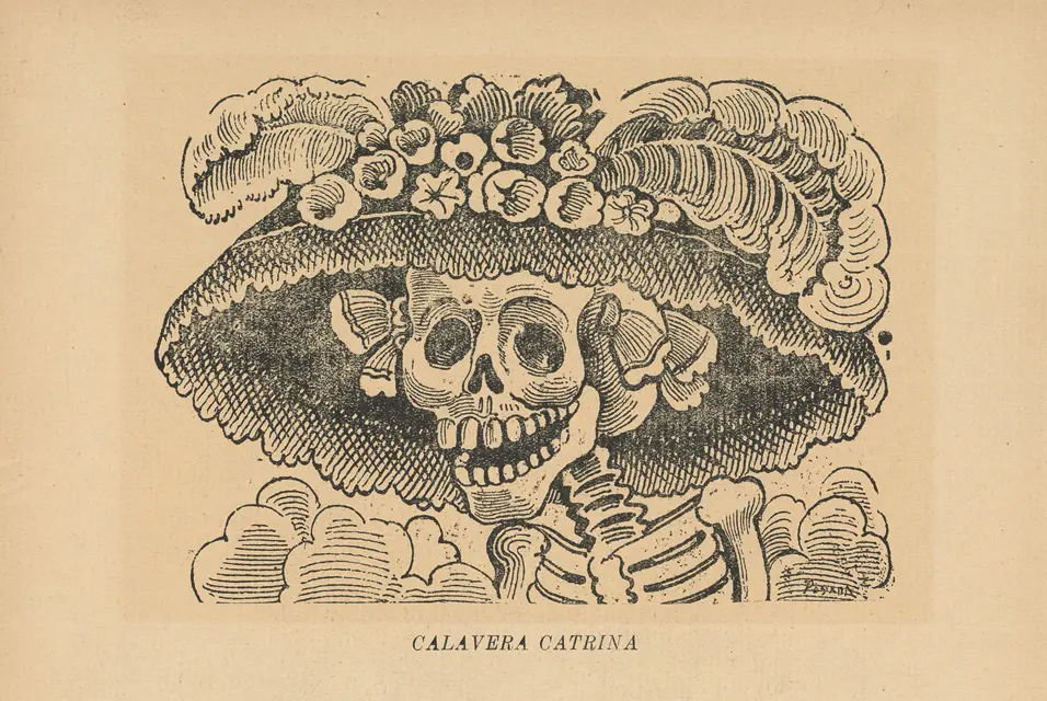 como hacer vestido de catrina facil - Cómo era La Catrina