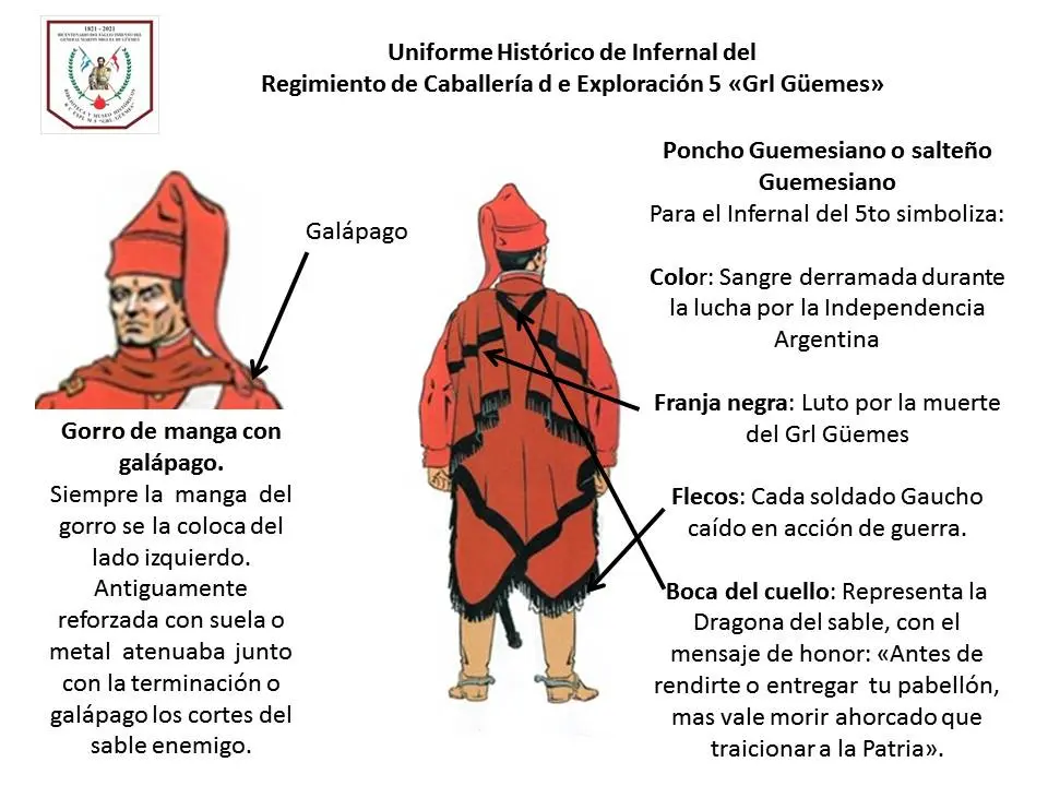 vestimenta de los infernales - Cómo era la vestimenta de los Infernales