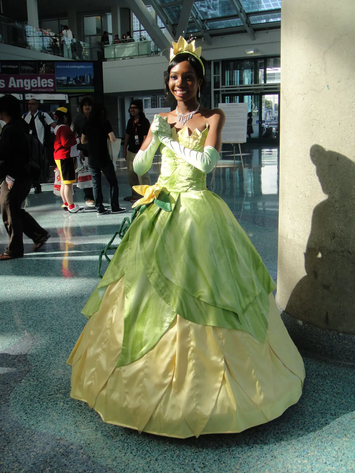 vestido de tiana - Cómo era Tiana