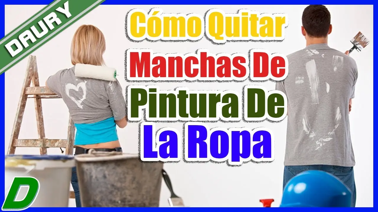 como quitar pintura de la ropa - Cómo quitar la pintura de aceite dela ropa sin dañarla