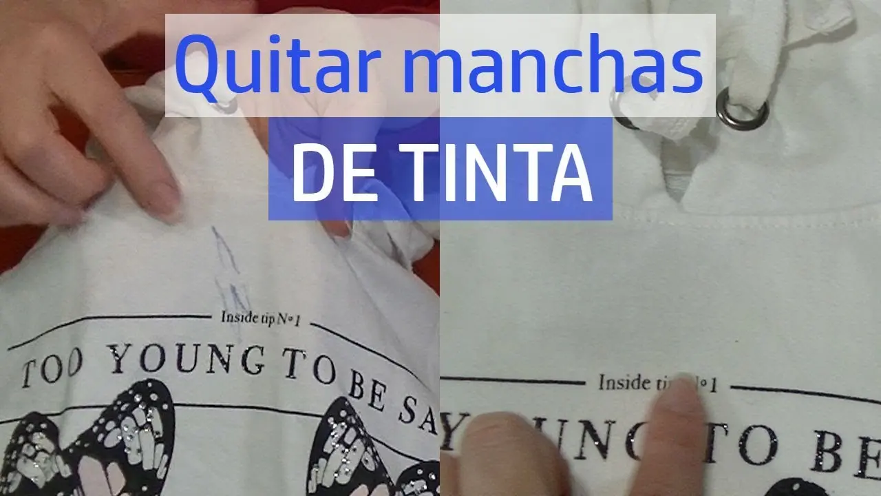 quitar manchas de tinta en ropa blanca - Cómo quitar manchas de tinta seca en la ropa blanca