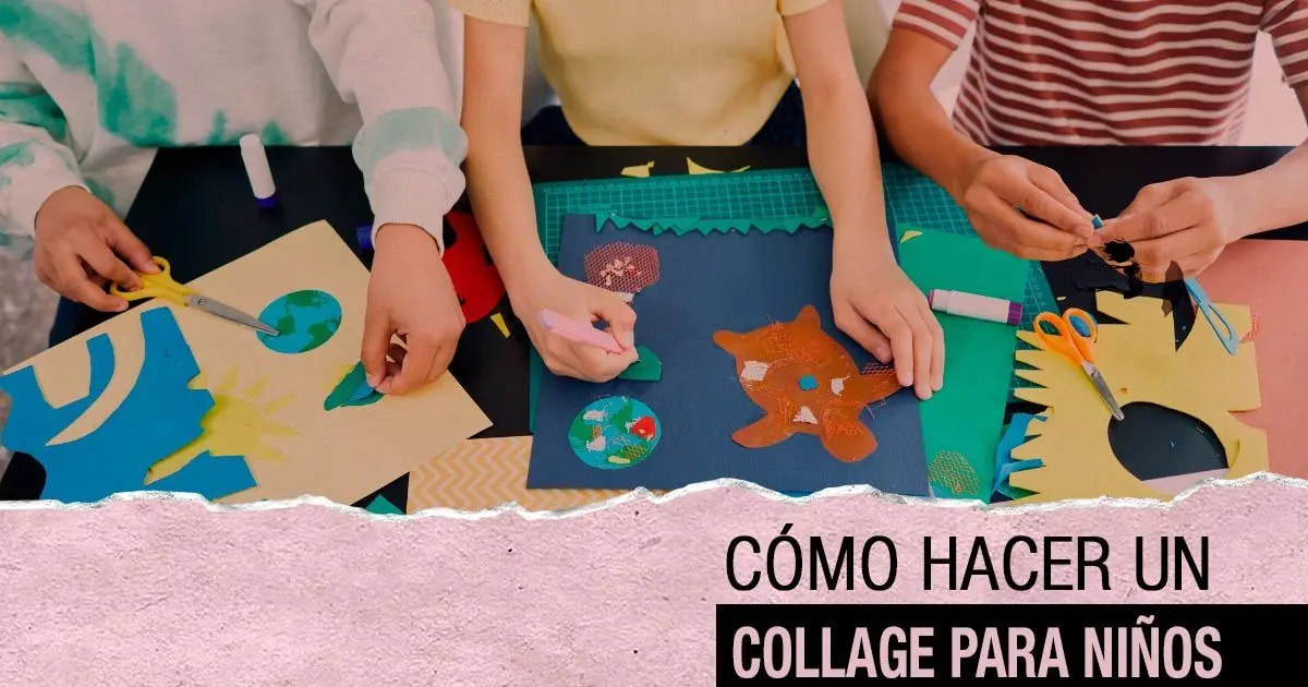 ropa collage - Cómo se hace un collage para niños