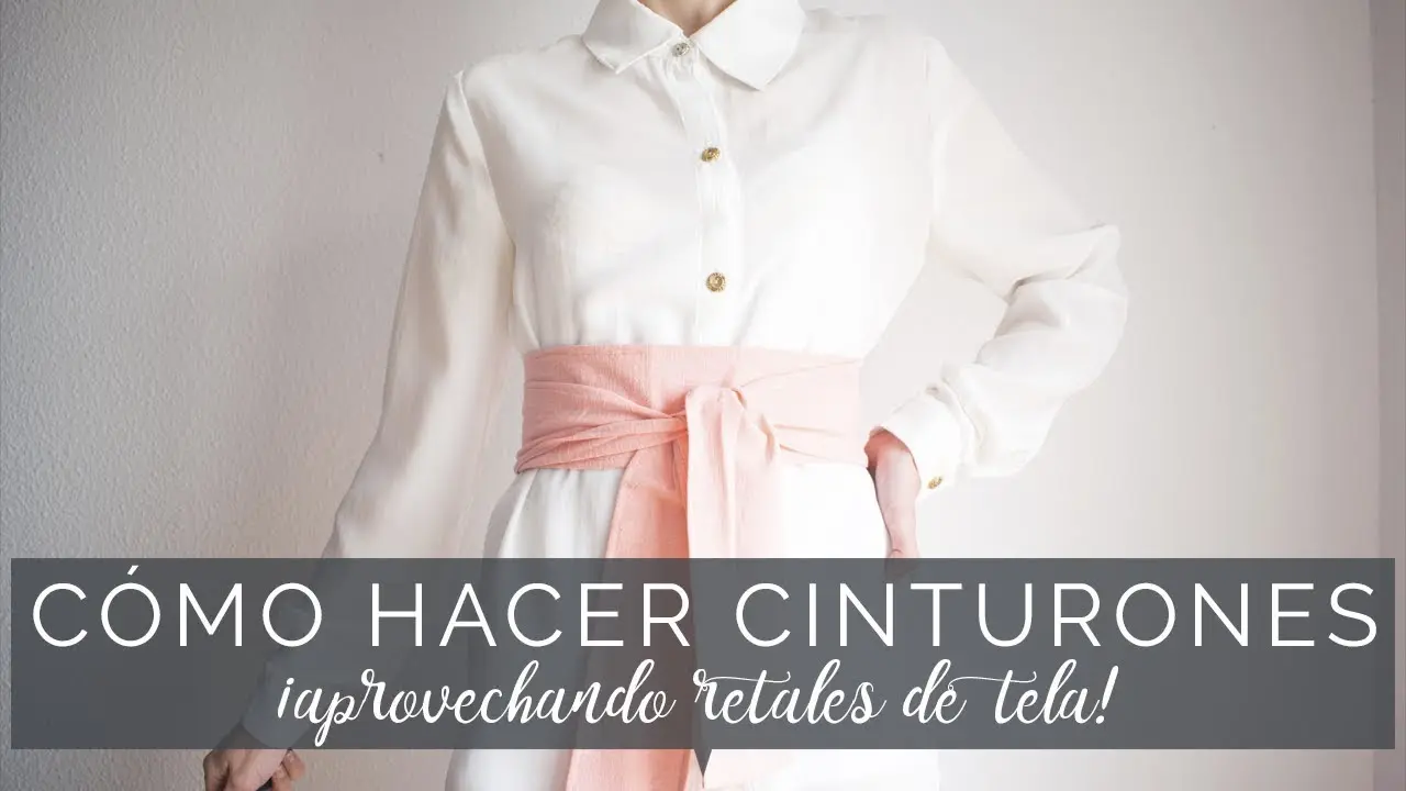 como hacer un cinto de tela para vestido - Cómo se hace una correa de cuero