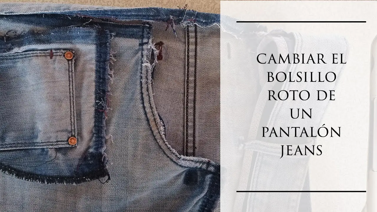 como cambiar bolsillo de pantalon vaquero - Cómo se llama el bolsillo pequeño de los jeans