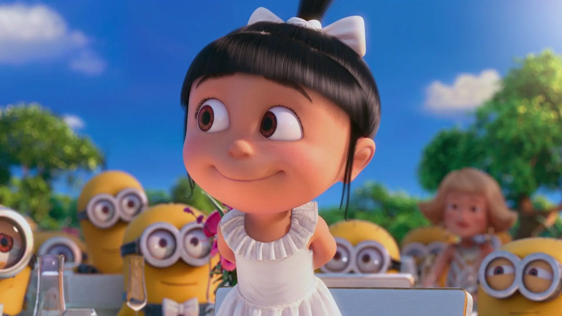 agnes vestida de princesa - Cómo se llama el unicornio de Mi Villano Favorito 3