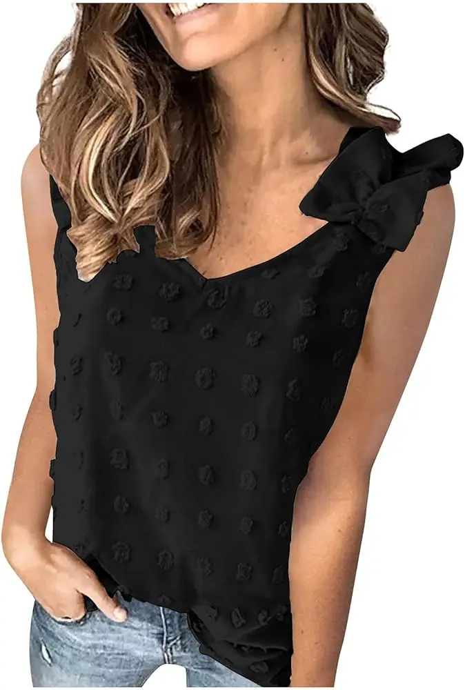 Blusa negra sin mangas: la prenda imprescindible para cualquier ocasión - Cómo se llama la playera sin mangas blusa negra sin mangas - Cómo se llama la playera sin mangas
