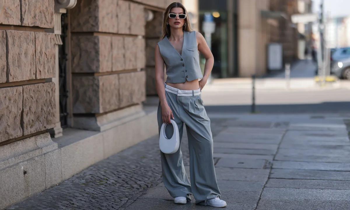 que blusa usar con pantalon palazzo - Cómo son los pantalones palazzo