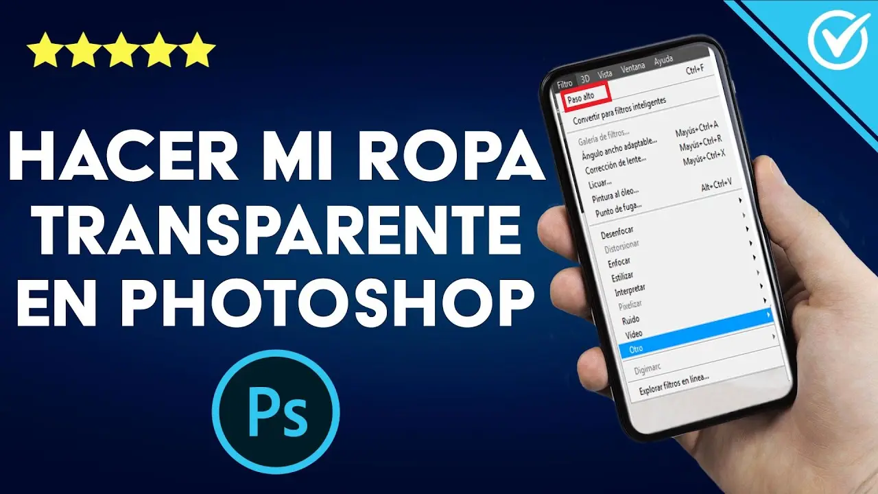 como transparentar ropa en una foto - Cómo transparentar una imagen en Photoshop