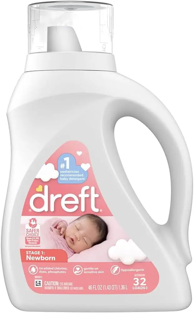 detergente líquido dreft para ropa de bebé - Cuál es el detergente Dreft