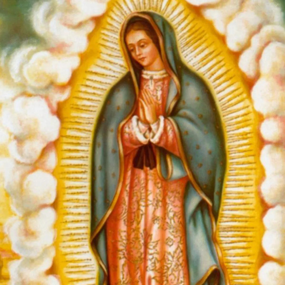 colores de la vestimenta de la virgen de guadalupe - Cuál es el manto original de la Virgen de Guadalupe