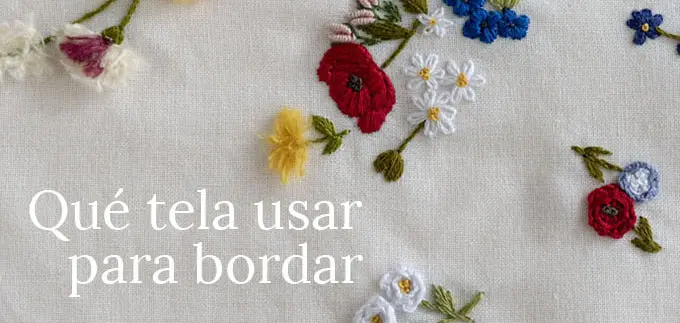 blusas bordados de flores - Cuál es la mejor tela para bordado mexicano