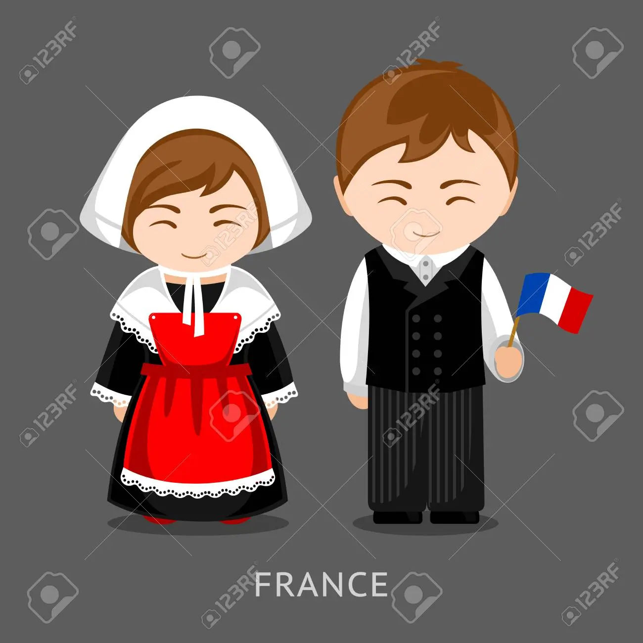 ropa tipica de francia - Cuál es la ubicación de Francia