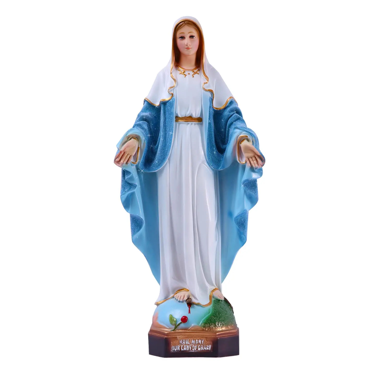 vestido de la virgen maria - Cuál es la vestimenta de la Virgen María