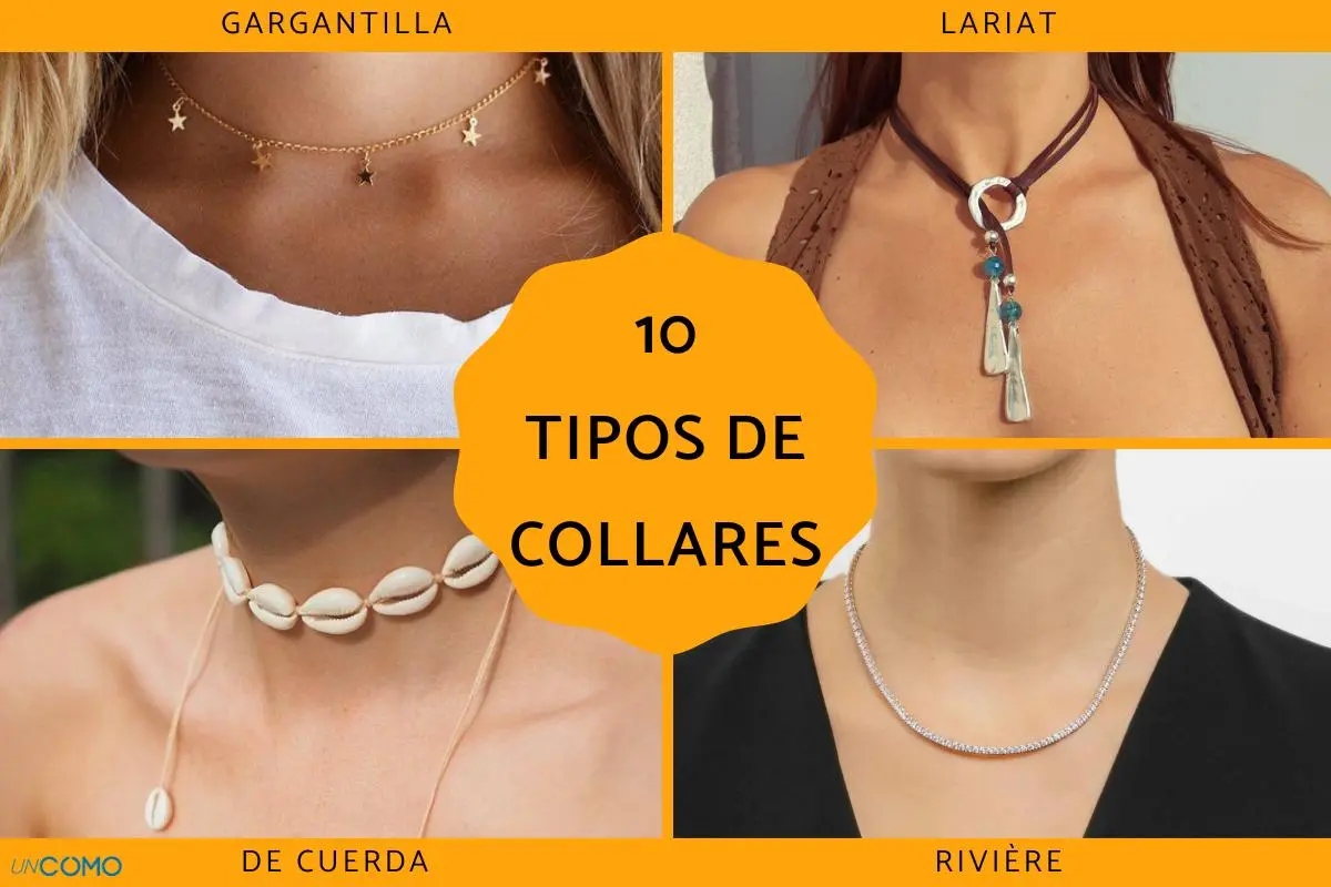 Accesorios para blusa cuello V: Cómo complementar tu look con estilo - Cuáles son los tipos de collares accesorios para blusa cuello v - Cuáles son los tipos de collares