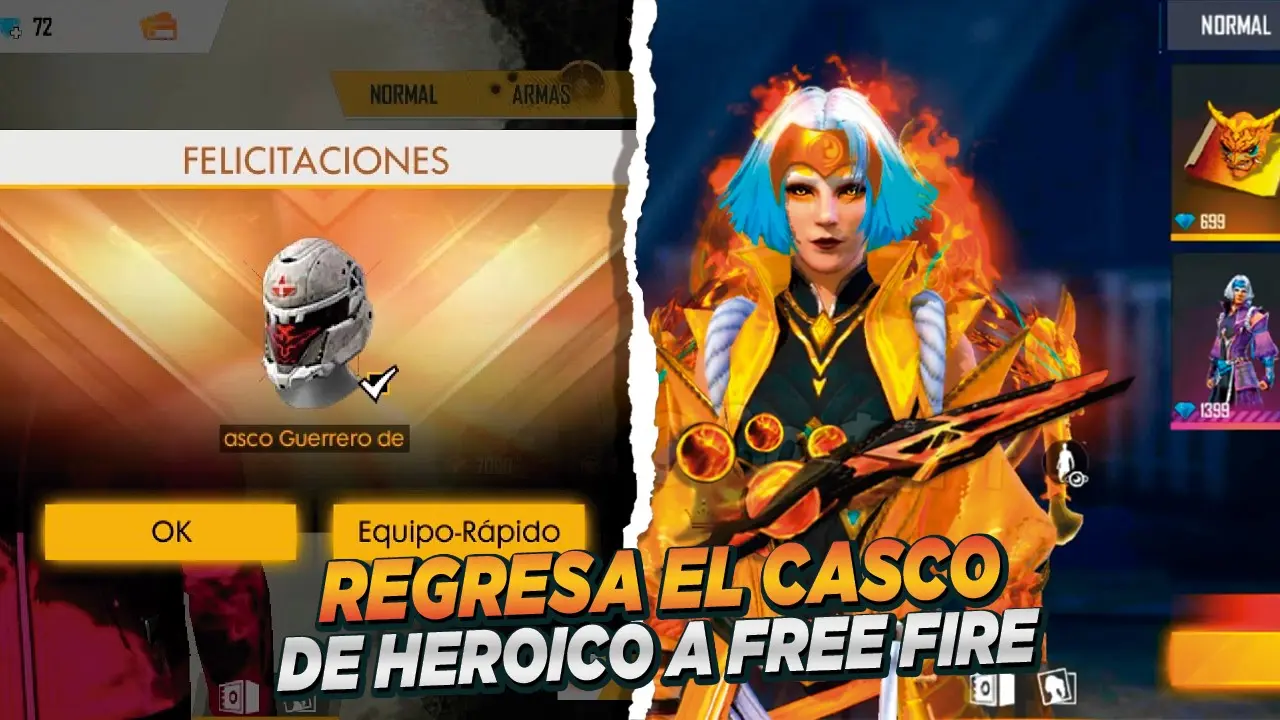 camisas de heroico todas las temporadas - Cuándo salió el casco de heroico en Free Fire