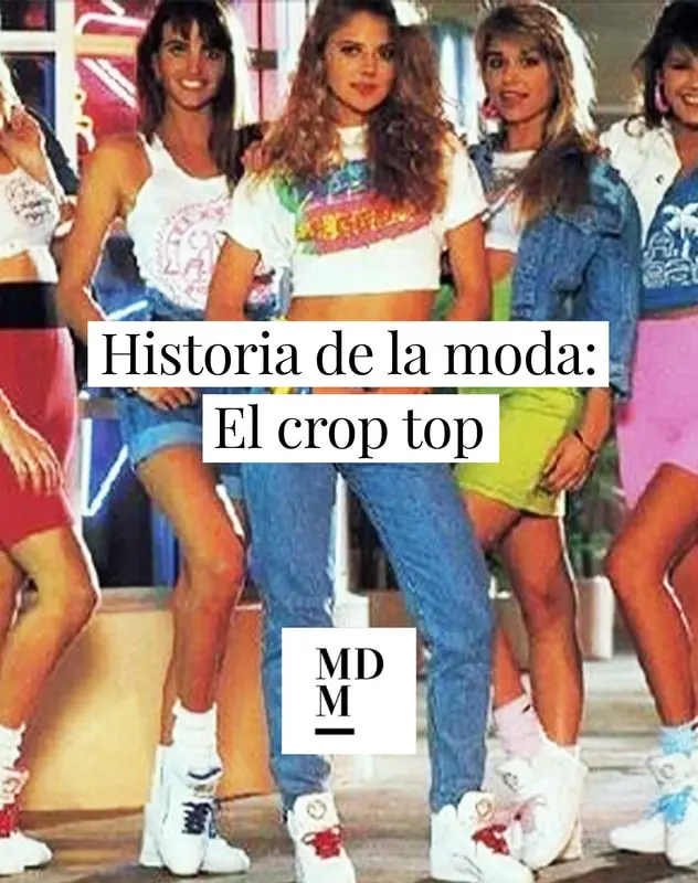 blusas crop top blancas - Cuándo se creó el crop top