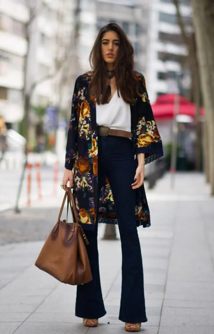 kimonos con pantalón - Cuándo usar un kimono