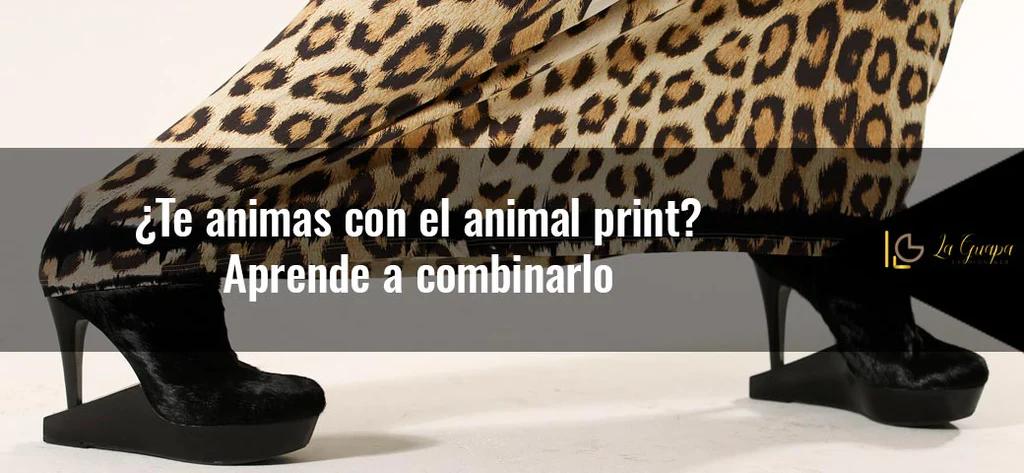 como combinar una blusa animal print - Cuándo usar un vestido animal print