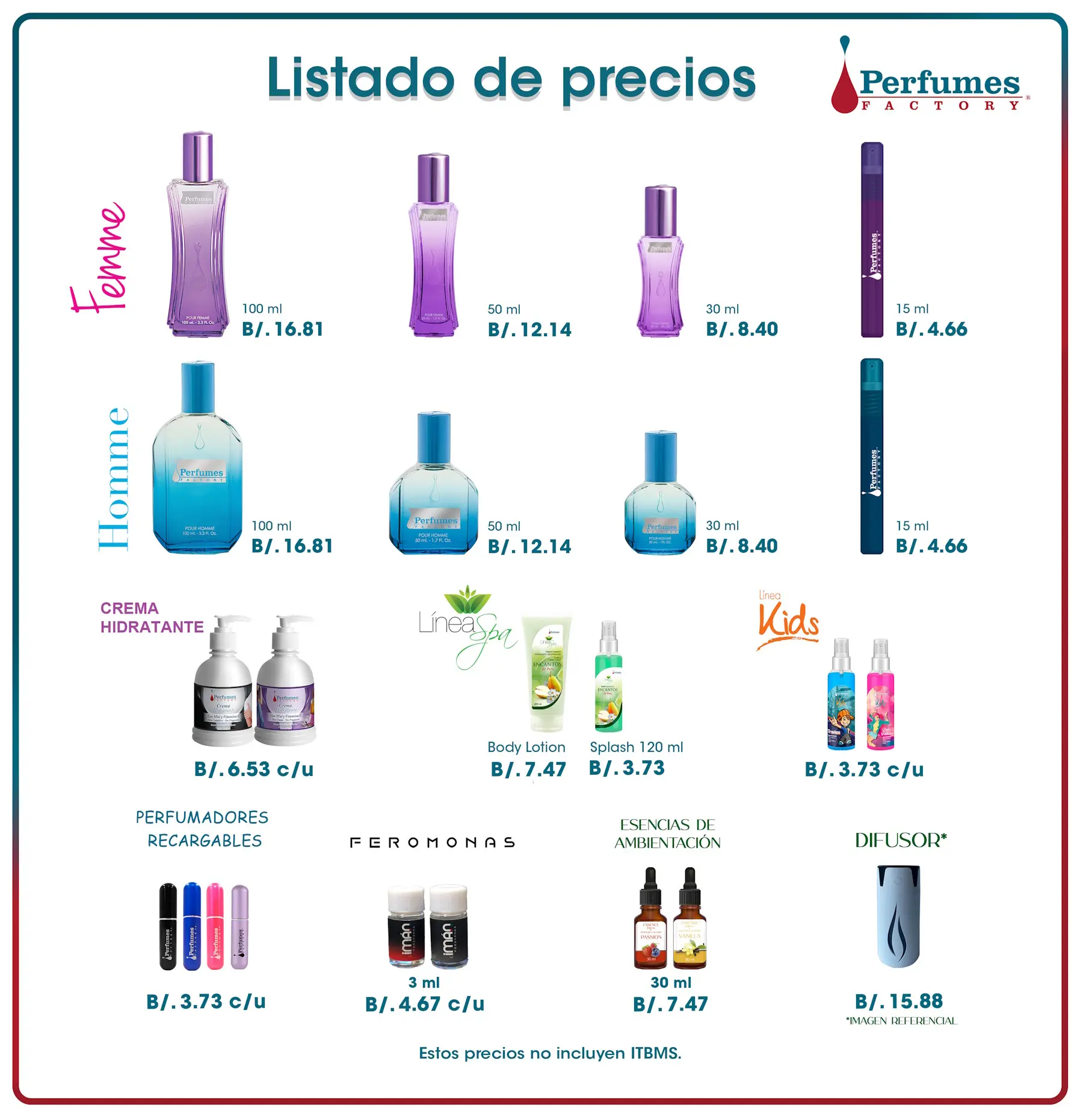 precios de perfumes en panama - Cuánto dura un perfume barato