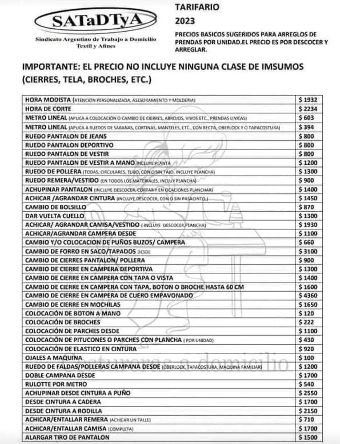 cuanto gana una costurera en argentina - Cuánto gana un vendedor textil en Argentina