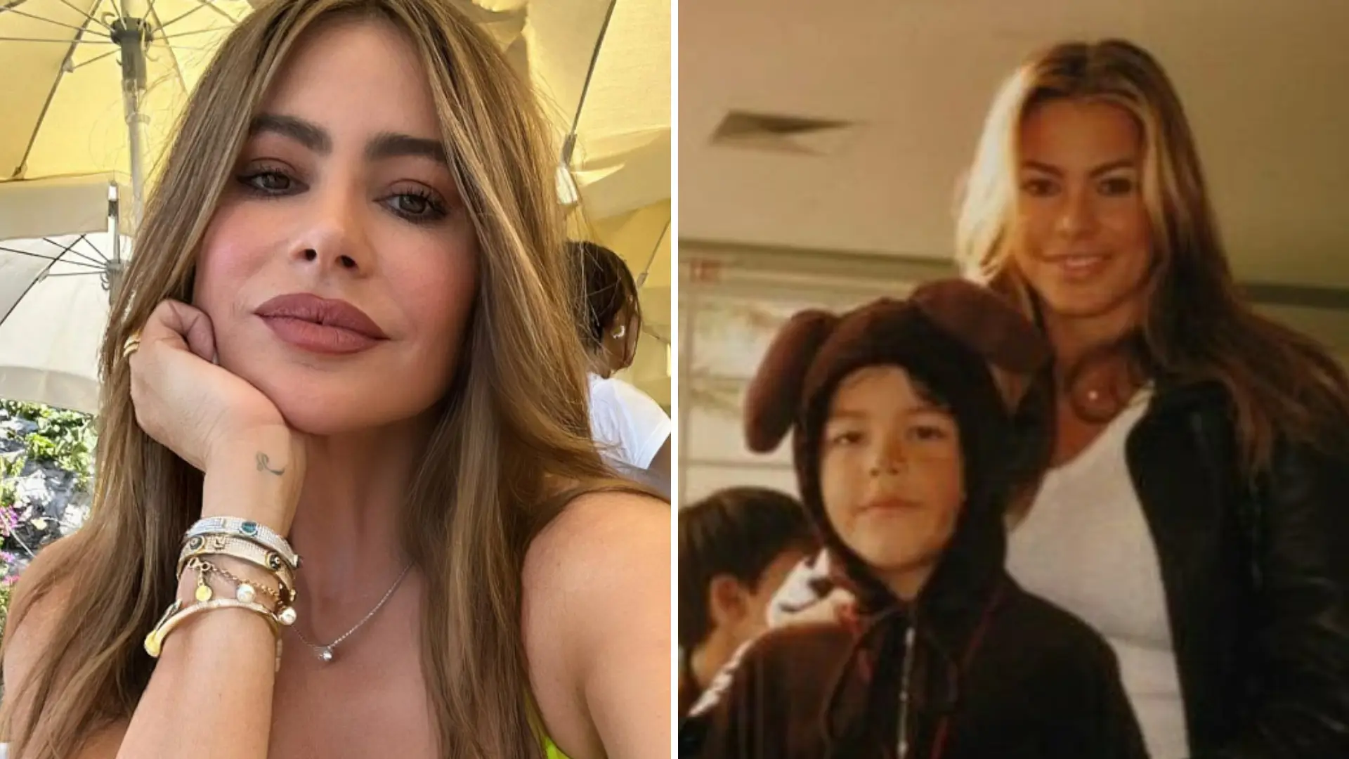 sofia vergara vestidos - Cuánto hijo tiene Sofía Vergara