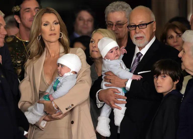 vestido de novia de celine dion - Cuántos hijo tiene Céline Dion