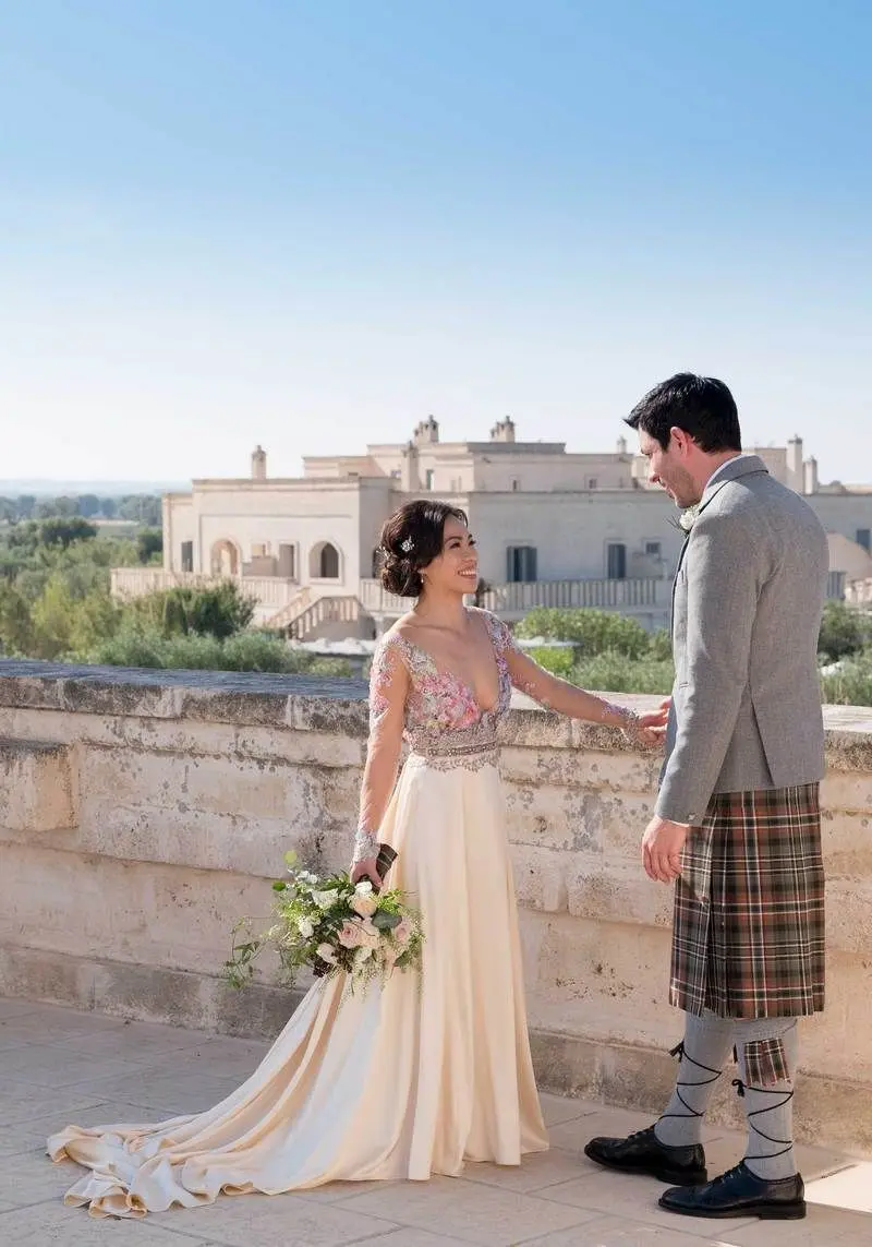 vestido de novia de linda phan - Cuántos hijos tiene Linda Phan