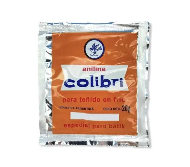 como teñir ropa con anilina colibri en frio - Cuántos litros de agua para anilina Colibri