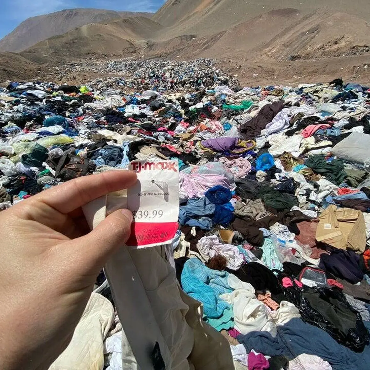 ropa en el desierto - Dónde está el desierto de la ropa