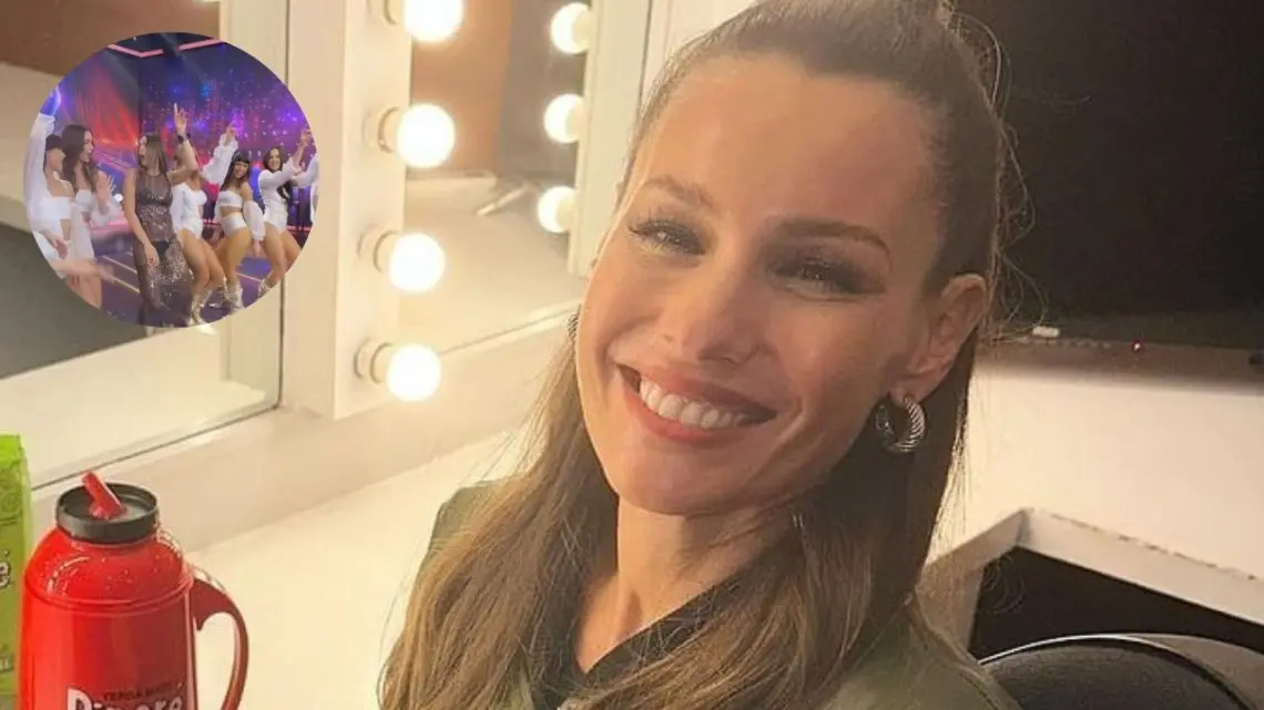 bailando el caño sin ropa - Que bailo Pampita