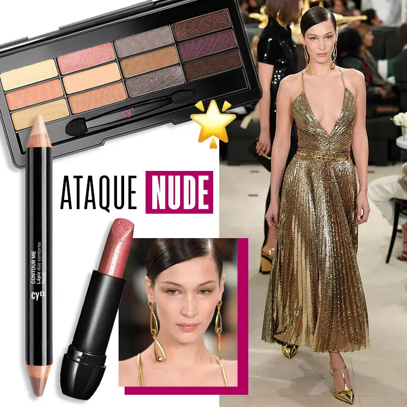 maquillaje para vestido dorado - Qué color combina con dorado en maquillaje