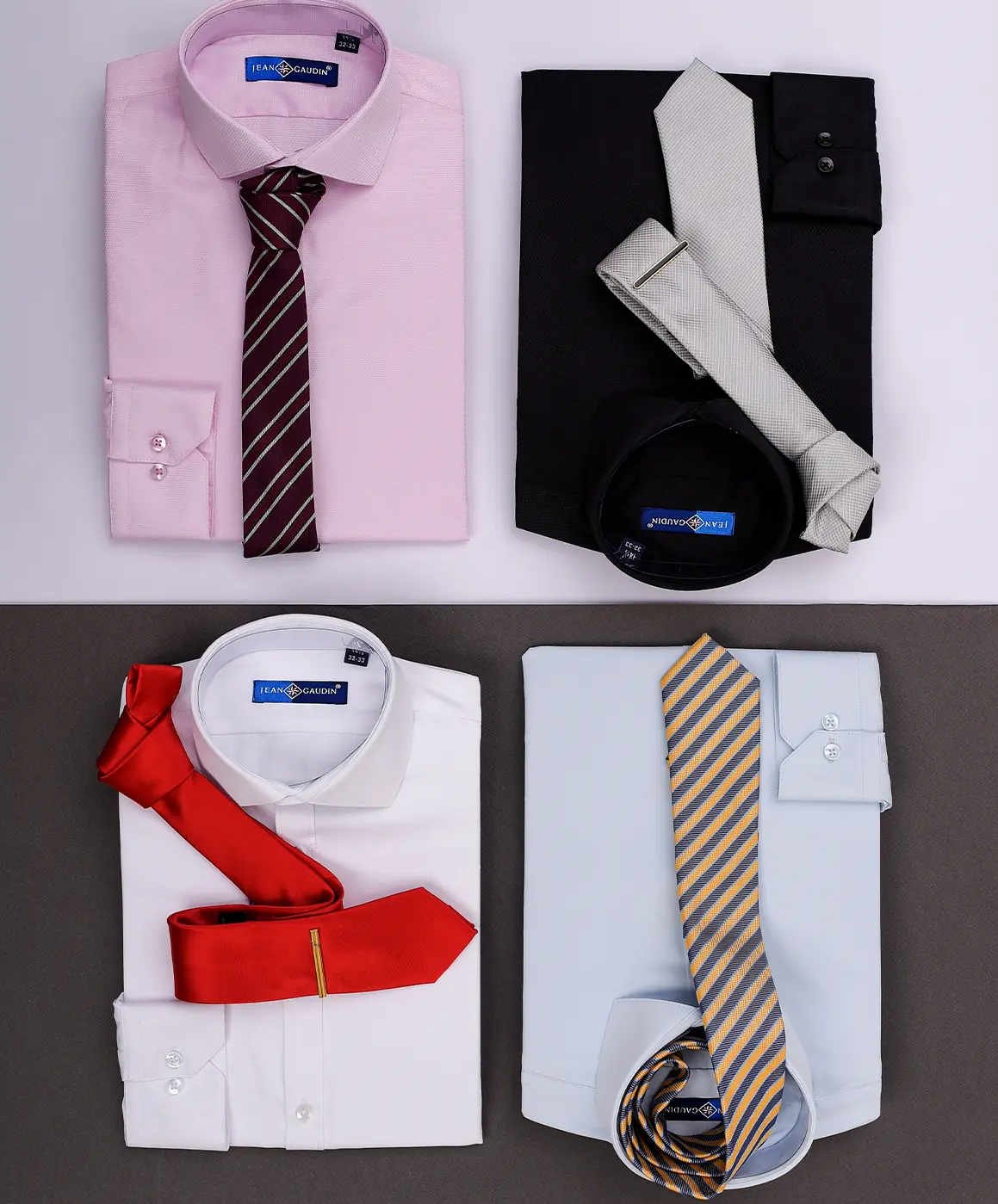 combinaciones de camisas y corbatas para hombres - Qué color de corbata le queda a una camisa