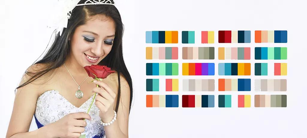 diseños de vestidos de 15 - Qué color de vestido de 15 años le quedan a las morenas