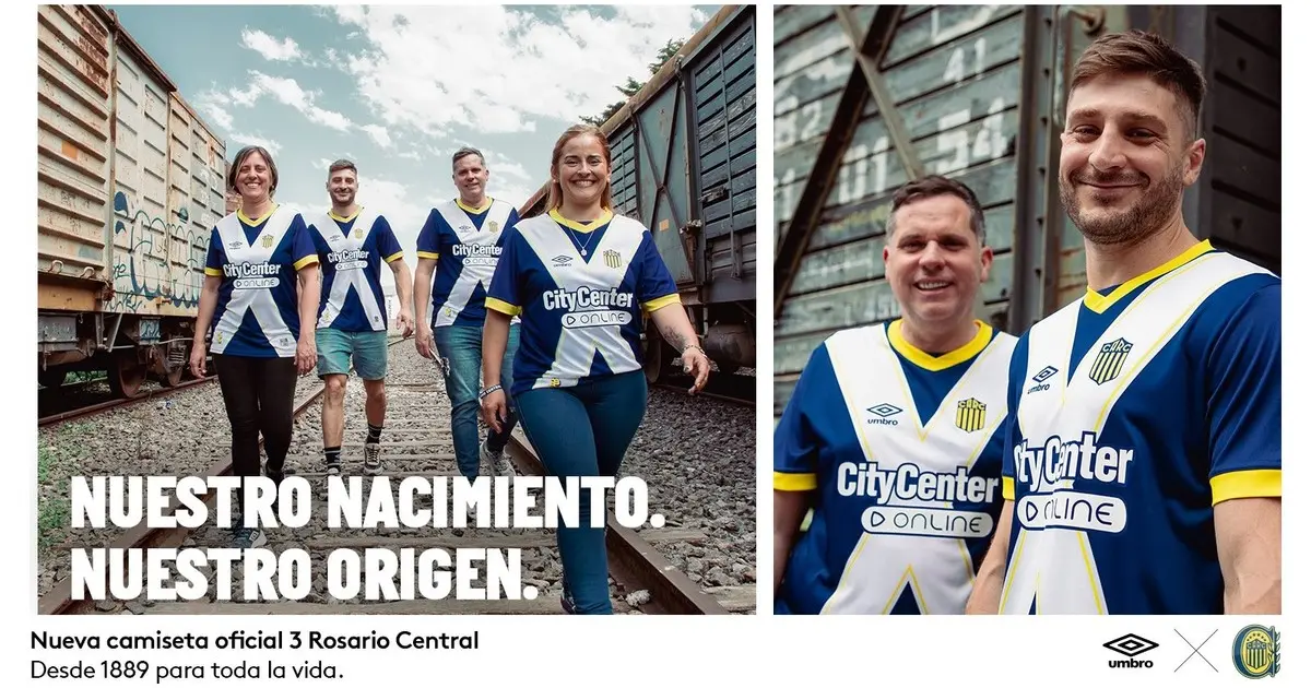 camisa rosario central - Qué color es la camiseta de Rosario Central