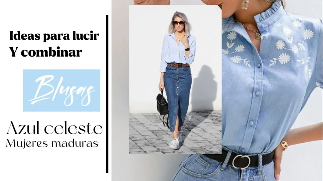 Cómo combinar una blusa celeste - Qué color de ropa combina con Celeste como combinar una blusa celeste - Qué color de ropa combina con Celeste