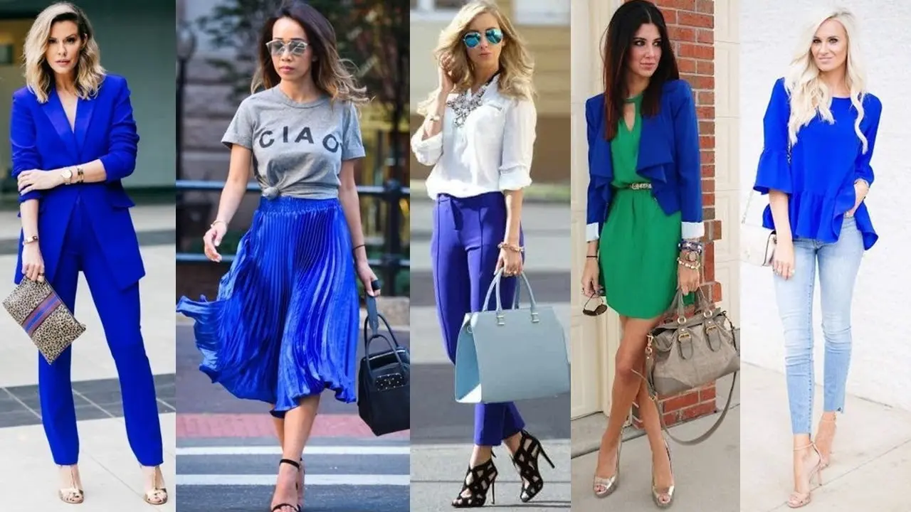 que color combina con el azul en ropa - Qué colores dan el color azul