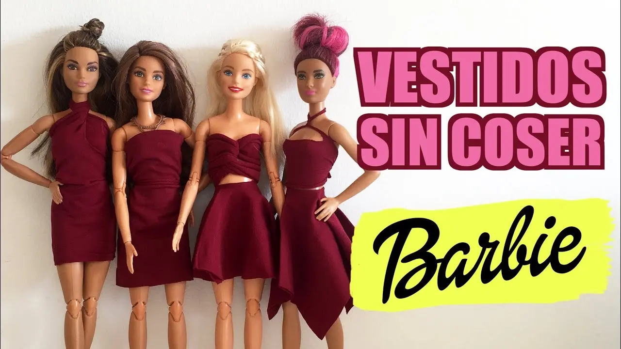 Vestidos para Barbie sin coser: ¡crea tus propios diseños! - Qué es Barbie curvy vestidos para barbie sin coser - Qué es Barbie curvy