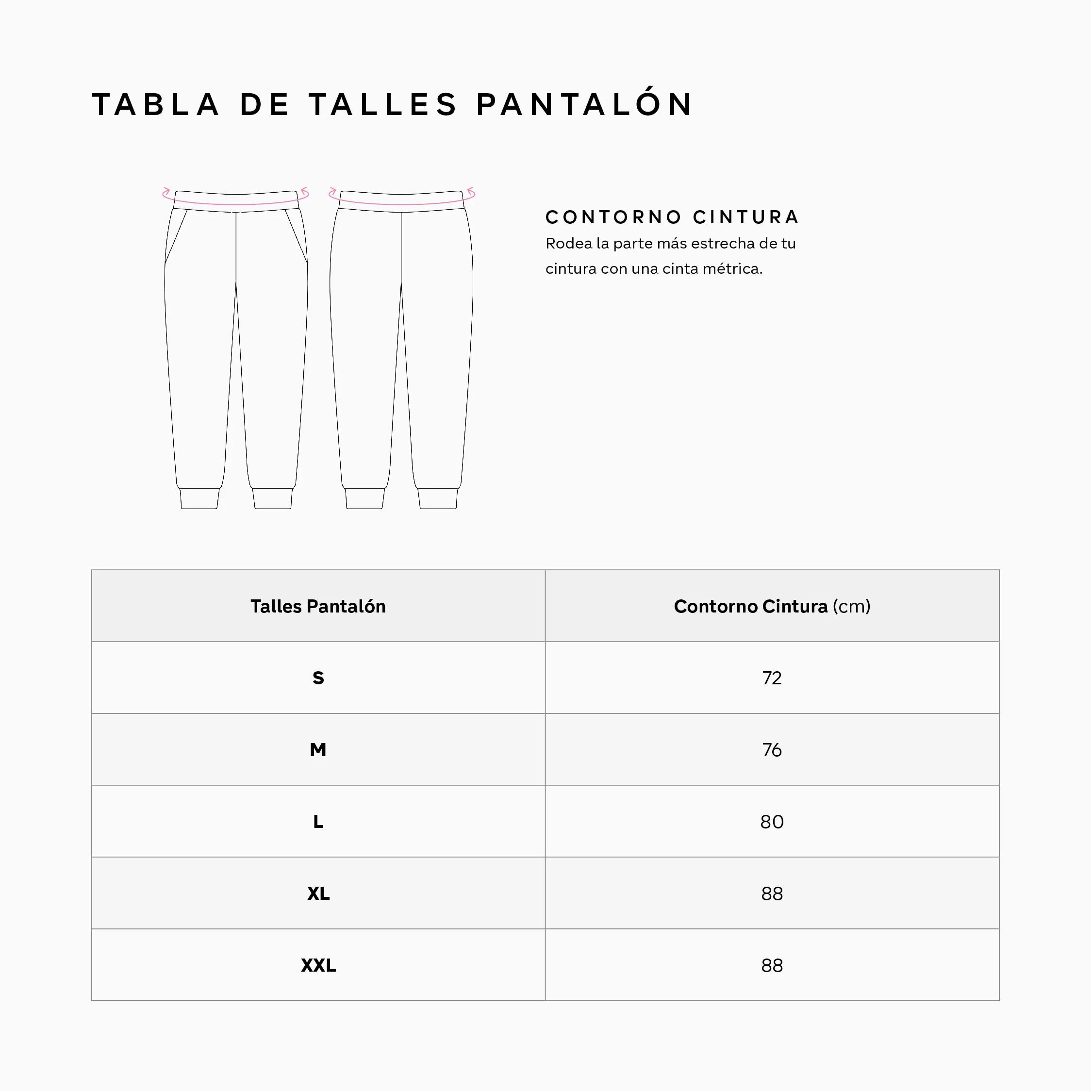 medidas pantalon xxl - Qué es la talla 3XL