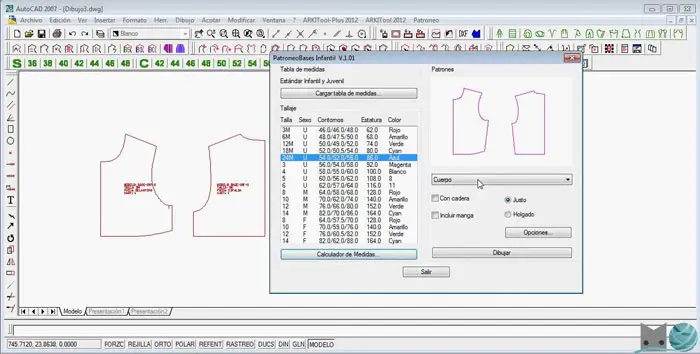 programa para hacer patrones de costura - Qué es un programa optitex Y para qué me sirve