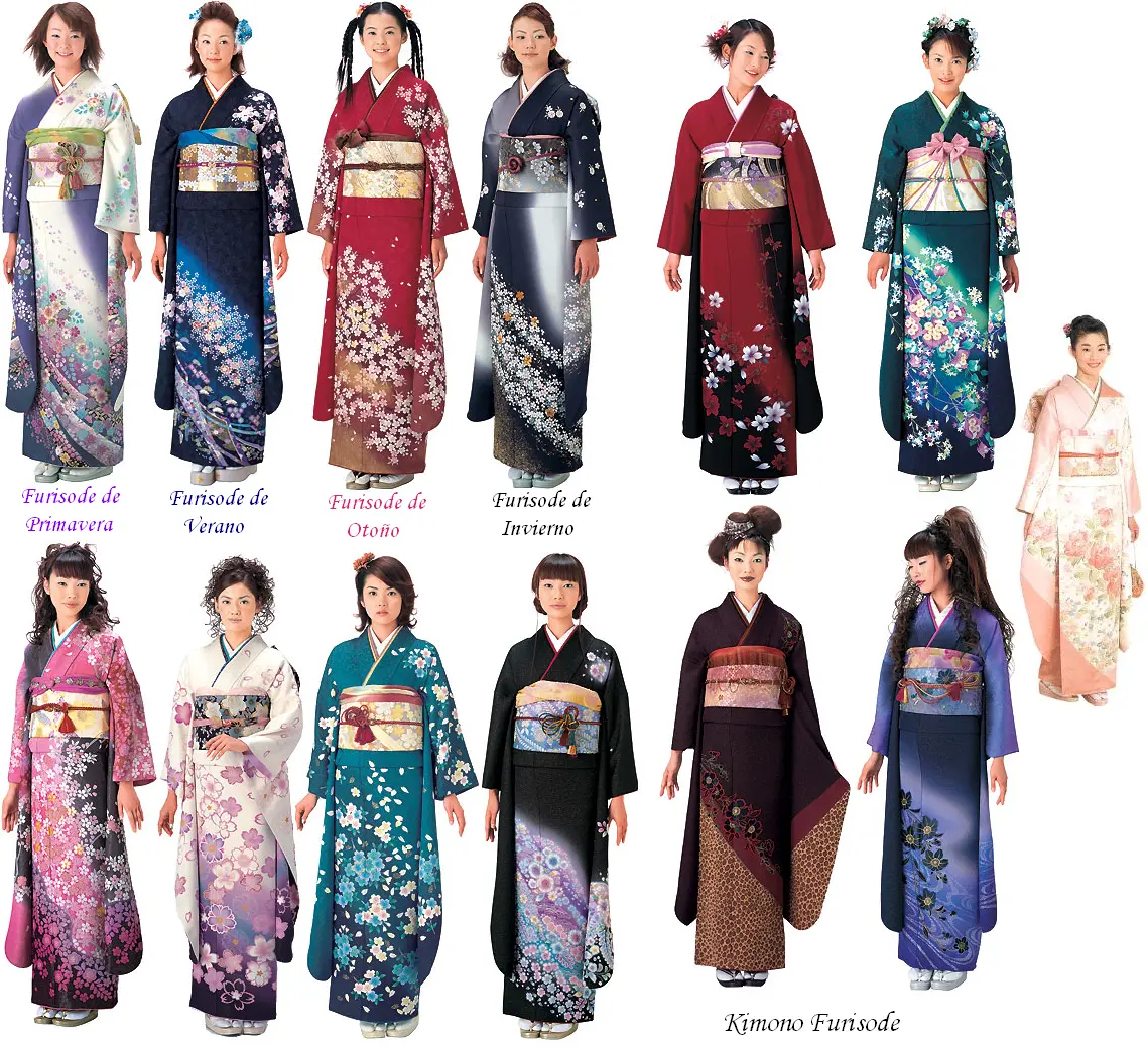 vestidos japoneses nombres - Qué es una Yutaka