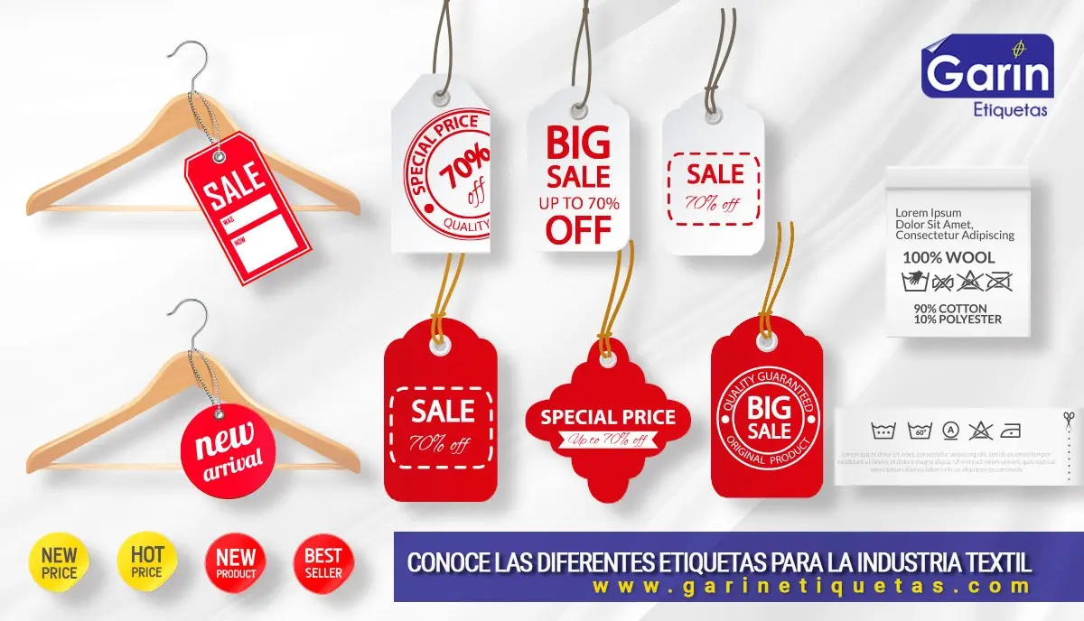 Etiquetas personalizadas para ropa: Una forma única de destacar tu marca - Qué etiquetas son usadas por la industria textil etiquetas personalizadas para ropa - Qué etiquetas son usadas por la industria textil