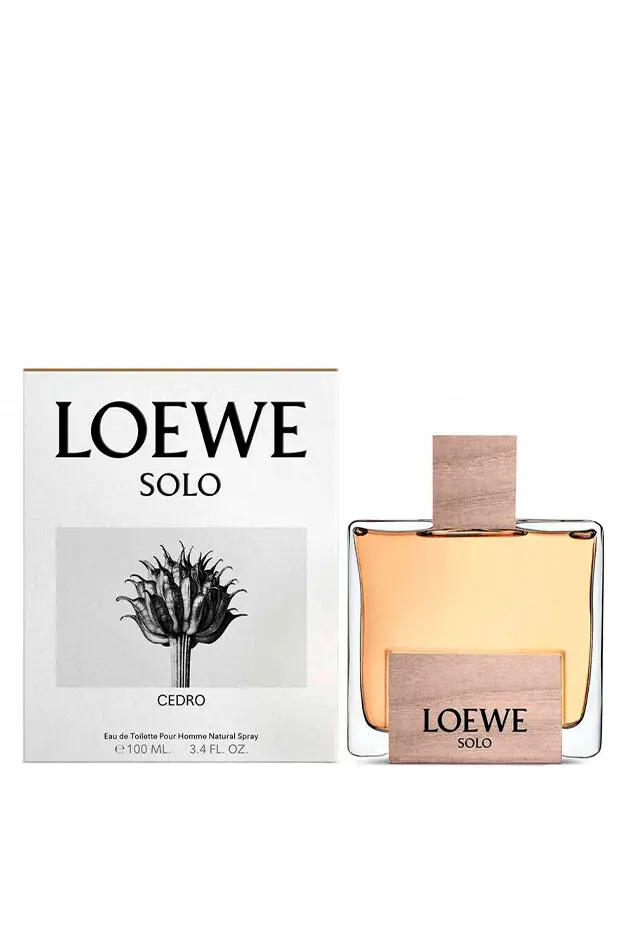 loewe perfume hombre cedro - Qué olor tiene Solo Loewe