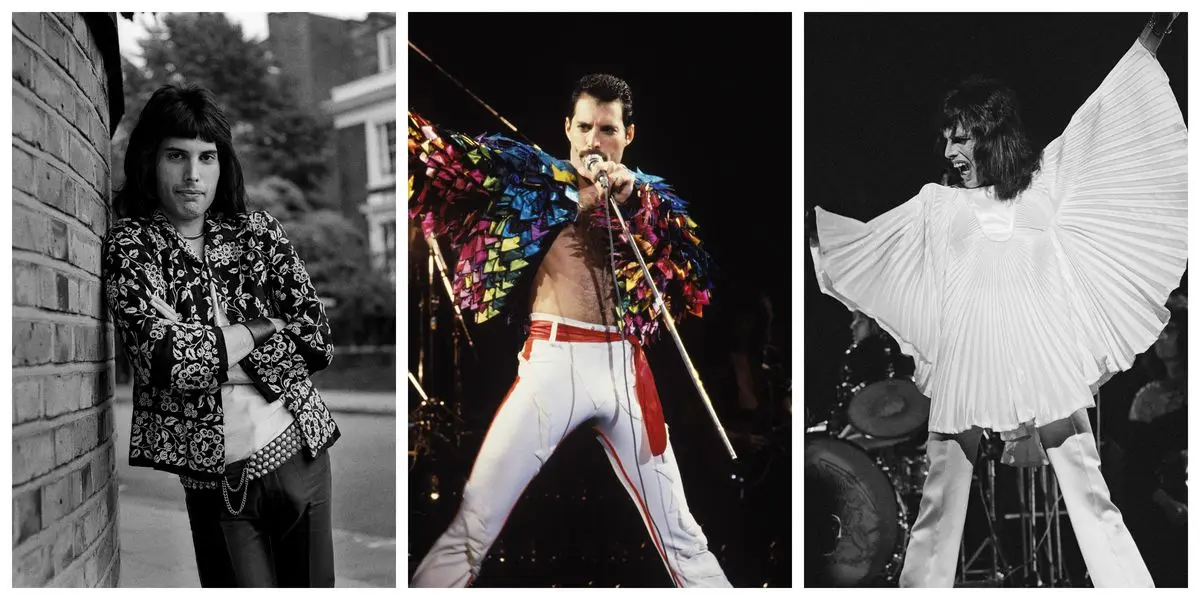 Freddie Mercury vestido de rey: los 10 estilismos más impactantes del legendario cantante - Qué prenda de vestir utilizaba asiduamente en su show musicales Freddie Mercury freddie mercury vestido de rey - Qué prenda de vestir utilizaba asiduamente en su show musicales Freddie Mercury