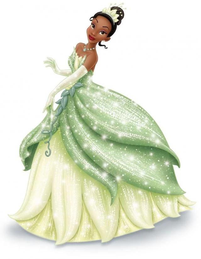 vestido de tiana - Qué princesa es Tiana