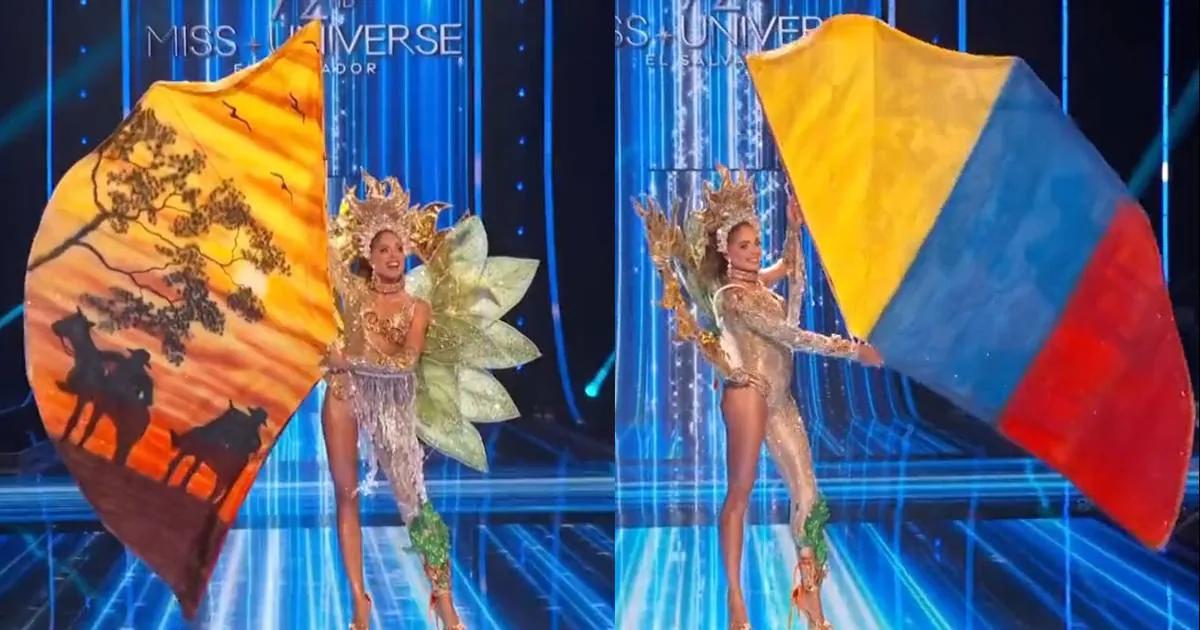 vestido rojo miss universo - Qué representa el traje tipico de Colombia en el Miss Universo