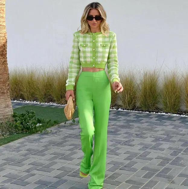 pantalon verde - Que se puede combinar con pantalón verde