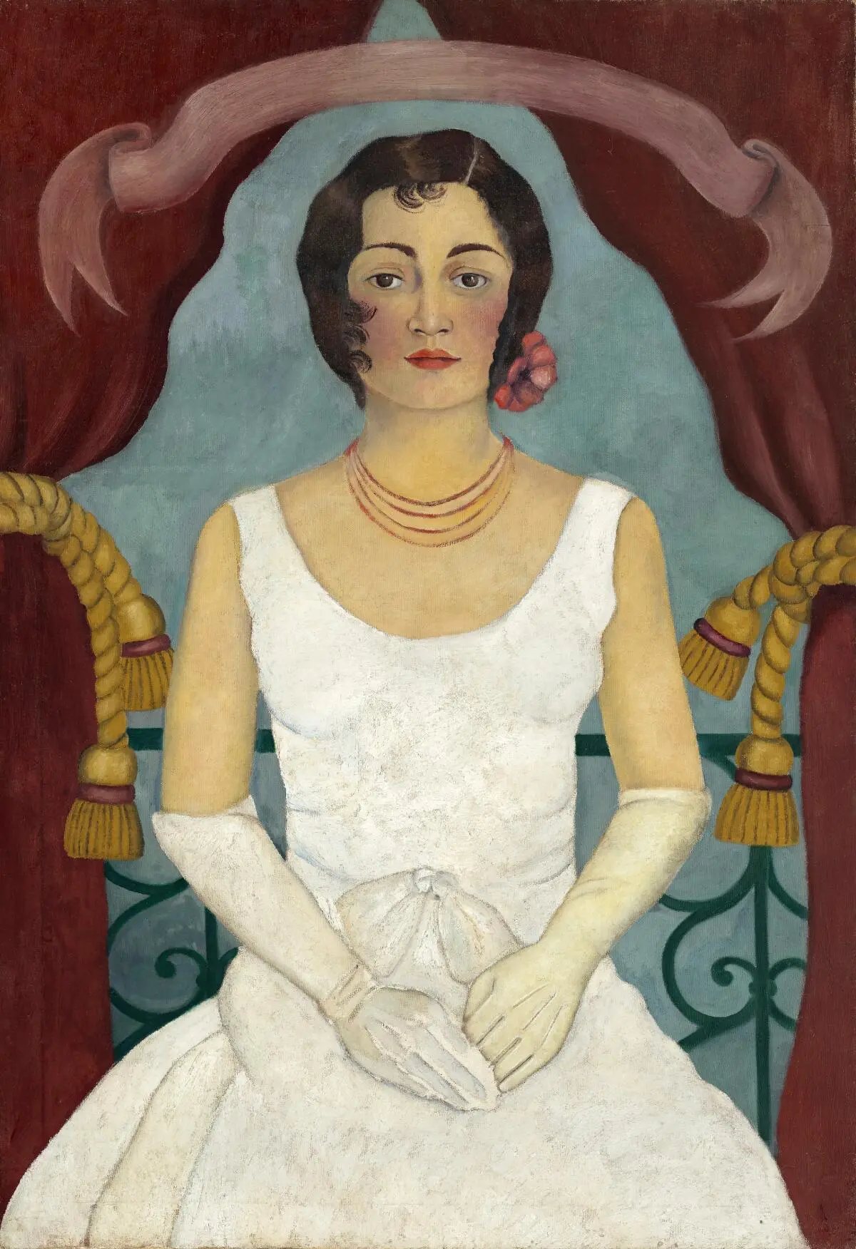 frida kahlo vestido blanco - Qué significa el corazón de Frida