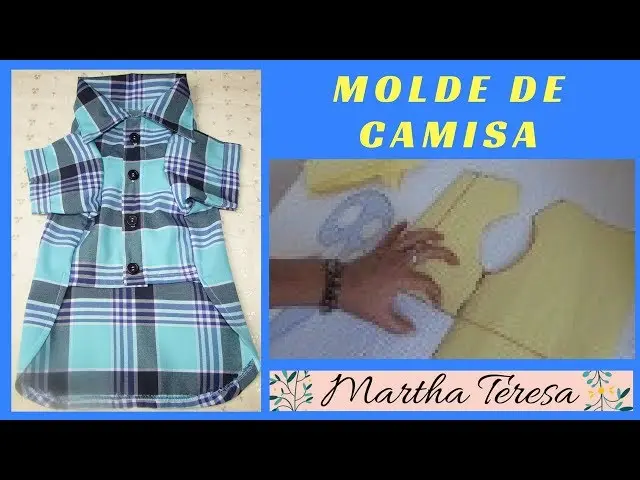 molde para camisa de perro - Qué talla de ropa son los perros